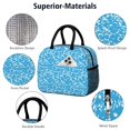 thumbnail image 4 of Insulated Lunch Bag for Women, Floral Print Oxford Fabric Lunch Box, Leakproof Thermal Cooler Tote for Work, School & Picnic, Camo, Camouflage Print, 4 of 5