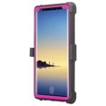 thumbnail image 5 of LG Stylo 6 Case, Stylo 6 Plus Case w/ Built in Screen Protector Heavy Duty Drop Protection Holster Dual Layer Case Cover Combo - Purple, 5 of 6