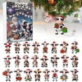 thumbnail image 1 of Calendario de Adviento de Navidad 2024 | Cuenta Regresiva de 24 Días con Adornos de Vaca | Bonitas Figuras y Colgantes de Vaca de Acrílico | Regalo de Cuenta Regresiva para Niños y Familias | Kit de, 1 of 6