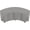 Grey, variant on Waterproof Curved Outdoor Sectional Cover - UV Resistant Windproof Patio Sectional Sofa Covers for Deck, Lawn and Backyard, Heavy Duty Furniture Covers (150Lx36Dx38Hx112FL, Black)