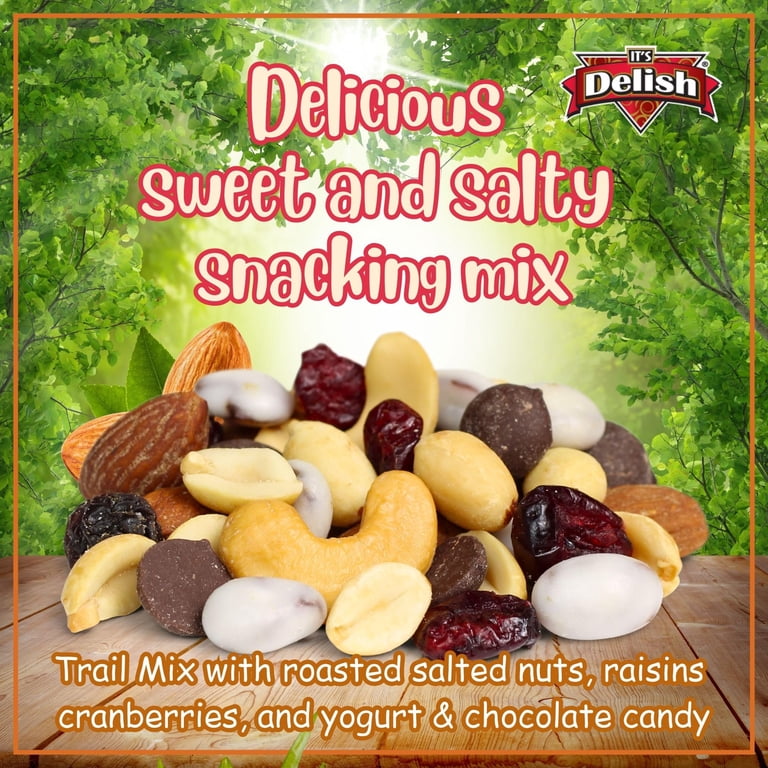 It's Delish Trail Mix with Greek Yogurt Raisins Dark Chocolate