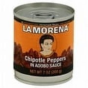 La Morena Chipotle Peppers in Adobo Sauce 7 oz (Pack of 6)