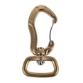 thumbnail image 5 of HEMOTON Swivel Snap Hooks, Swivel Carabiner, Stainless Steel Locking Carabiner Clips For Sports, Luggages, Pets, Keychains, Flag Clips Golden, 5 of 7