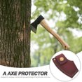 thumbnail image 3 of Miangastore Axe Sheath Sleeve Practical Design Leather 1Set 5.5x2.6x0.8In, 3 of 8