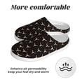 thumbnail image 6 of Lsque Cow Skulls Pattern Womens Comfort Cotton on Scuff With Memory Foam and Anti-skid Sole Slipper-46/47, 6 of 7