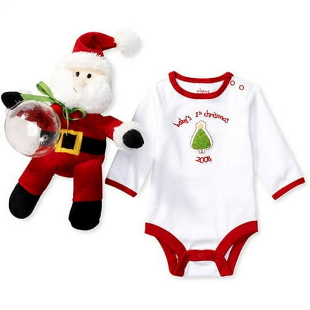 Wishes and Kisses - Santa Ornament Gift Set