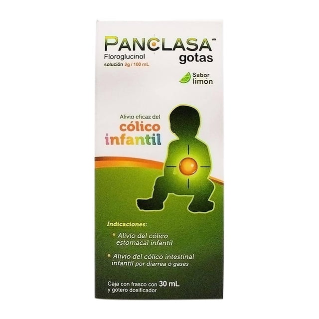 Panclasa 2 g/100 ml solución infantil gotas sabor limón 30 ml