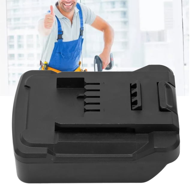 Power Tool Battery Adapter, Lightweight Safe Battery Adapter Converter Plug And Play Precise Fit For Garage