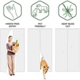 thumbnail image 3 of (Blanco) Mosquitera Magnética para Puerta 90x210cm Cortina Repelente de Mosquitos Tira Adhesiva de Cierre Automático Malla Ultrafina Fácil Instalación sin Herramientas para Niños, 3 of 5