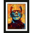 thumbnail image 2 of Stephen Chambers 24x32 Black Ornate Wood Framed With Double Matting Wall Art Titled - Frankenstein, 2 of 6