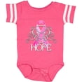 thumbnail image 3 of Inktastic Hope- Pink Ribbon Breast Cancer Awareness Boys or Girls Baby Bodysuit, 3 of 5