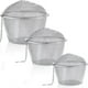 thumbnail image 1 of 3 Pieces Ultrasonic Cleaner Baskets Ultrasonic Cleaning Solution Ultrasonic Parts Cleaner Jewelry Steam Cleaner Basket, 1 of 5