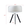 thumbnail image 7 of Modern 7 Pieces Dining Table Set, Rectangle Dining Table with 6 Chairs for Dining Room, Kitchen, 7 of 7