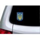 thumbnail image 2 of Ukraine Flag Sticker Ukrainian Coat Of Arms Auto Car Decal Window Bumper Sticker Support, 2 of 5