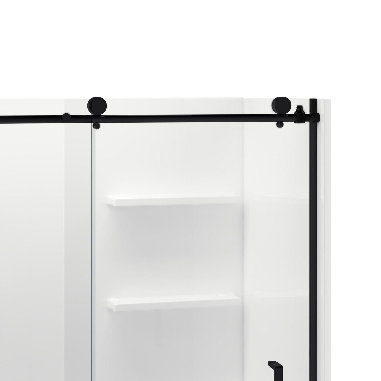 A&E Bath and Shower PFANNR-3060-BLK SHOWER