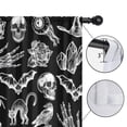 thumbnail image 4 of Blackout Kids Curtains,Black Gothic Skull Bat Pattern Childrens Insulated Curtains Set Of 2,Bedroom Essentials,Toddler Room Decor 52x84in(132x213cm), 4 of 5