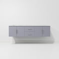 thumbnail image 5 of Lexora Home Geneva 72" Carrara Marble Top Double Vanity with Sinks in Dark Gray, 5 of 11