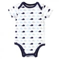 thumbnail image 5 of Hudson Baby Infant Boy Cotton Bodysuits 5pk, Whaley Handsome, 0-3 Months, 5 of 6
