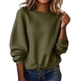 thumbnail image 6 of Ounisa Women's Winter Fashionable Casual Sweatshirt Long Sleeved Pullover Sweatshirt Hooded Sweatshirt, 6 of 8