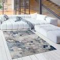 thumbnail image 2 of eRug Outlet Geometric Traditional Indoor Modern Area Rug Navy Blue, 2 of 6