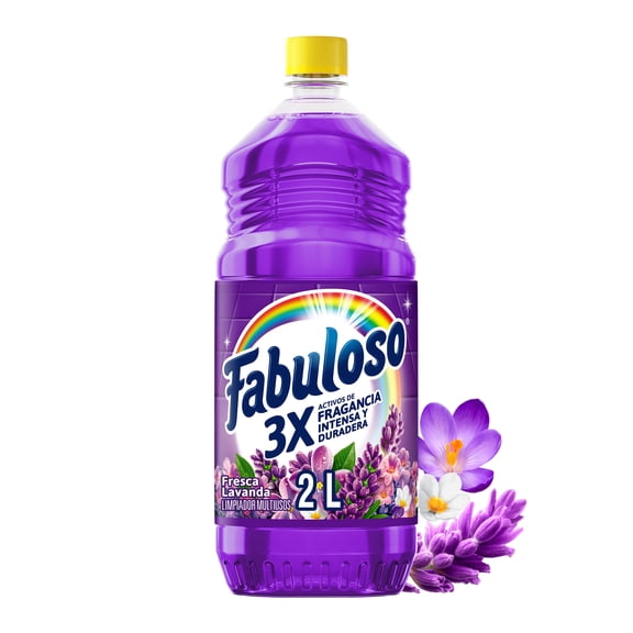Limpiador Multiusos Líquido Fabuloso Fresca Lavanda 2 L