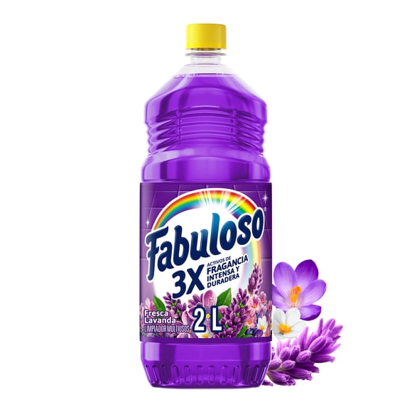 Limpiador Multiusos Líquido Fabuloso Fresca Lavanda 2 L