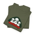 thumbnail image 3 of Alien Workshop 3 Aliens Black Retro Skateboarding T Shirt Design, 3 of 4