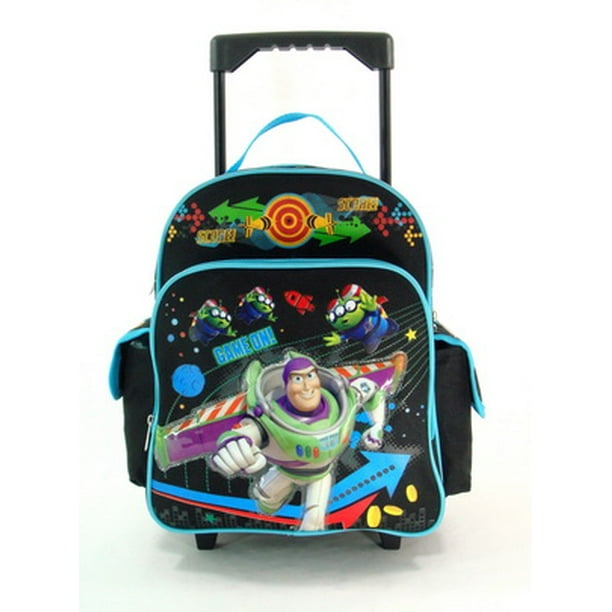 Small Rolling Backpack Disney Toys Story Buzz Lightyear New Bag 613891