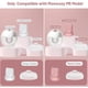 thumbnail image 2 of Piezas para extractores de leche Momcozy M5 Duckbill Valves de silicona, paquete de 12, 2 of 8
