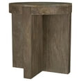 thumbnail image 4 of Kinkaid 2-piece Solid Wood Coffee and End Table Set Brown, 4 of 12