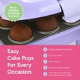 thumbnail image 5 of Babycakes Non-Stick & Non-Skid Purple Cake Pop Maker, 5 of 7