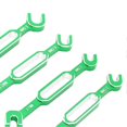 thumbnail image 3 of Lot de 4 clés de voiture RC, tendeur, écrou, extracteur de rotule, clé de maintenance RC en alliage d'aluminium, 3,0 à 6,0 mm, vert, 3 of 4