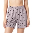 thumbnail image 2 of TRUBKH Women's Bermuda Short Wide Leg Opening High Waisted Shorts 5-point Pants Straight Leg Women's Lounge Shorts Women's Slim-fit Shorts Women's Mid-rise Shorts Women's Linen Shorts Beige 6XL, 2 of 5