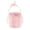 Pink, variant on SLYNSHome Easter Baskets with Handle,Pink Bucket Tote Bag Party Favors Decorative Gift Storage Baskets