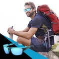 thumbnail image 3 of Gafas de sol deportivas polarizadas para pesca, para hombre y mujer, para conducir, ciclismo, camping, senderismo, gafas de sol azules, 3 of 7