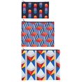 thumbnail image 1 of LOQI GEOMETRIC Zip Pockets, 1 of 4