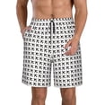 thumbnail image 1 of Balery Airplane Traje de Baño Estilo Hawaiano para Hombre, Shorts de Secado Rápido con Bolsillos-XX-Large, 1 of 6