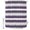 Purple Grey Stripe, variant on Aqua Grey White Stripe Shower Curtains for Bathroom, Rustic Modern Turquoise Striped Waterproof Fabric Shower Curtain, Decorative Bathroom Curtain for Bathtub, 66"x72" , No Hooks Included