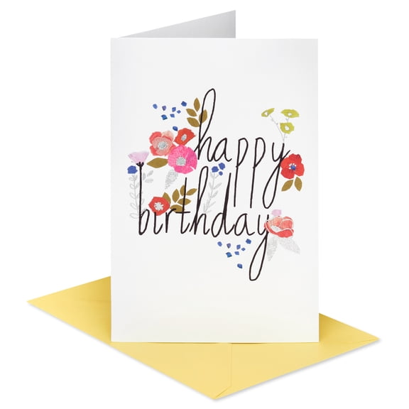American Greetings Birthday Card for Anyone (Brightest Joys)