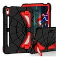 thumbnail image 2 of for iPad A16 2025/iPad 10.9 (10th generation) 2022 Case with Bulit-in Kickstand, Screen Protector & Stylus Pen, Soft Silicone & Hard PC 2in1 Hybrid Rugged Spider Armor Protective Cover Kids Man, 2 of 8