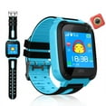 thumbnail image 2 of CNKOO Kids smartwatch with GPS Tracker  Smart Watch Phone Compatible iOS Android for Children 3-12 Girls Boys SOS Call Remote Camera Two Way Call Touch Screen Games Christmas Birthday(Blu, 2 of 7