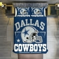 thumbnail image 4 of Football Cowboys Bedding Set Couple Bedclothes Pillowcase Home Textiles Bed 3pcs Set for Bedroom Customized Decoration Twin, 4 of 6