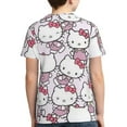 thumbnail image 2 of Hello Kitty T Shirts For Girls Boys, 3d Print Cartoon Graphics T Shirt, Youth Crewneck T-Shirt, Unisex Short Sleeve Top Tees Age 4-16 Years, 2 of 7
