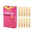 thumbnail image 1 of Labymos Elementary Eb Alto Saxophone Sax Reeds Strength 2.5 for Beginners, 10pcs/ Box, 1 of 8