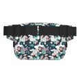 thumbnail image 3 of Disketp Cute Poodle Dog Riñonera de Doble Capa, Bolsa de Cintura Ajustable para Viajes, Correr y Senderismo, Riñonera Ligera para Hombre y Mujer, 3 of 9