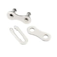 thumbnail image 3 of 8 Pieces/Set Bike Chain Link Replacement Electroplated Washable Anti-corrosive Plating Road Detachable Anti-rust Fast Release Bicycles Links, 3 of 7