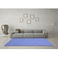 thumbnail image 3 of Ahgly Company Machine Washable Indoor Rectangle Abstract Blue Contemporary Area Rugs, 5' x 8', 3 of 4