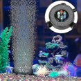 thumbnail image 1 of Led Aquarium Light Fish Tank Bubble Pump Round Air Stone Disk Color Changing, 1 of 5