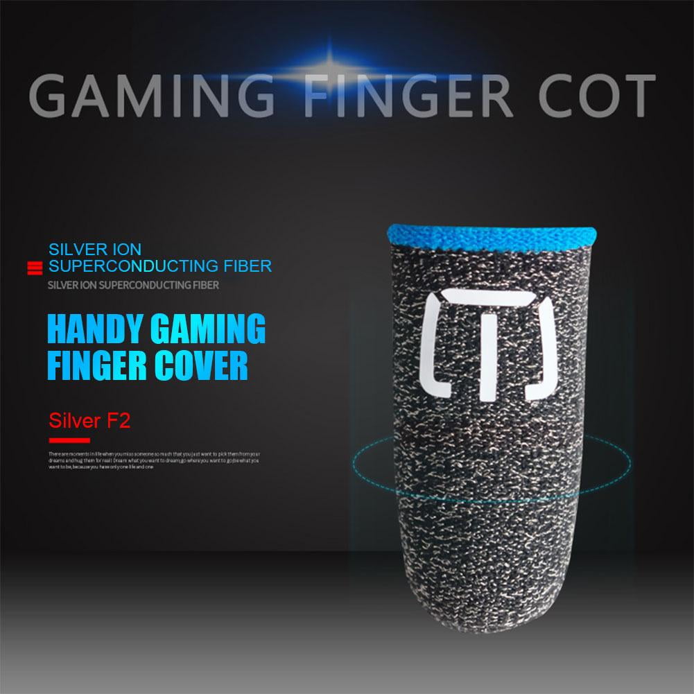 10 Uds Guant Con Dedos Luminosos Para Juegos Móvil Para Gamer A Prueba De Sudor Antidlizante Pantalla Táctil Funda Para El Dedo Cubierta De La Punta Del Dedo Transpirable Dedo Tactil 10 Guant - Foto 13