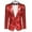 PAT1, variant on Shiny Sequins Suit Jacket Blazer One Button Tuxedo For Party